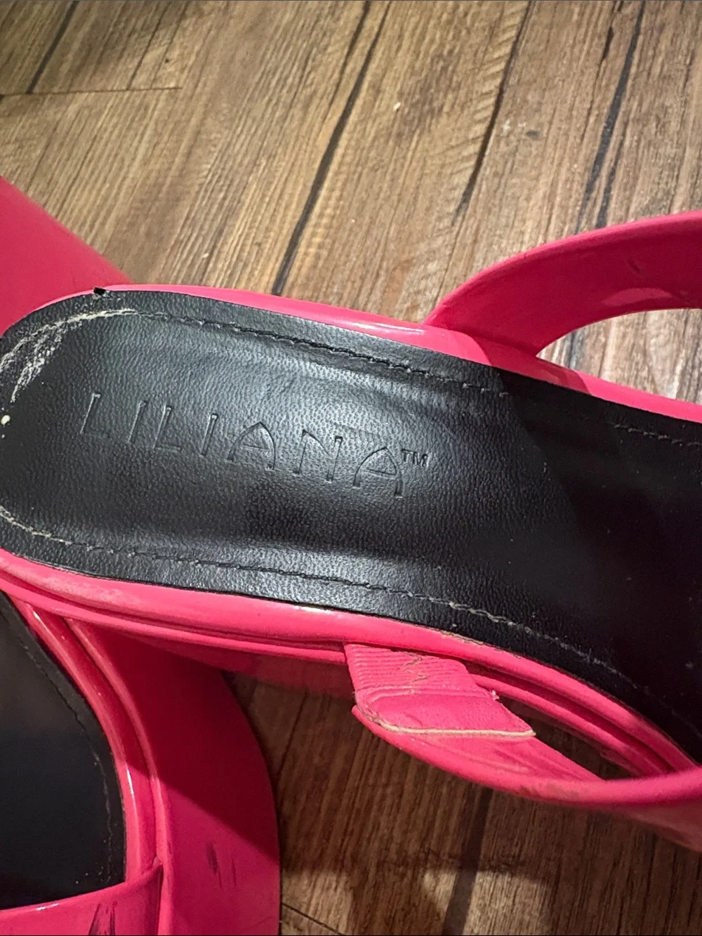 Forever 21 x Liliana Magenta Pink Platform Wedge Sandals 👡